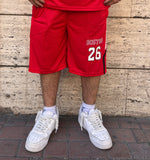 coordinato basket red