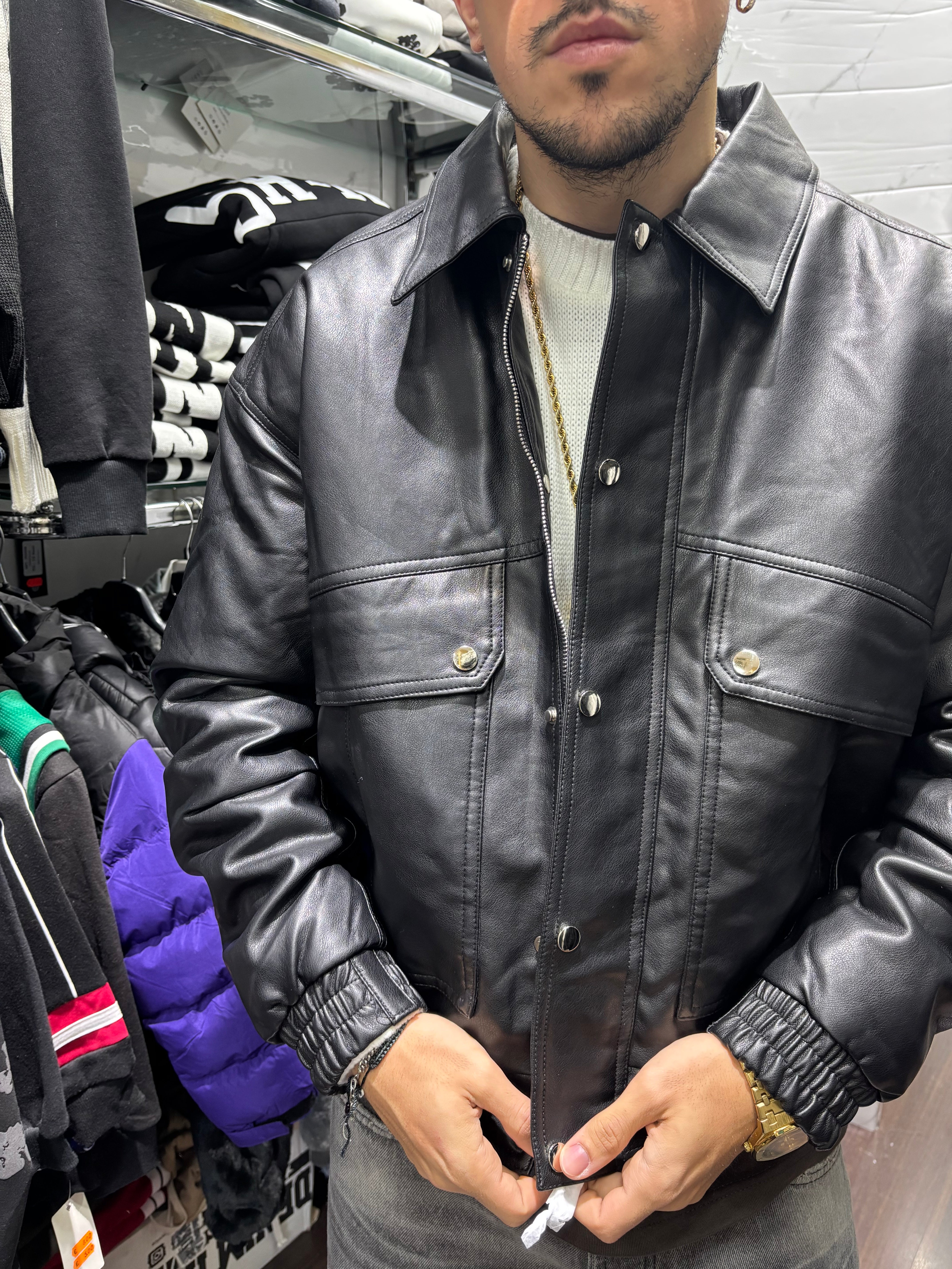 Giacca Winston ecopelle