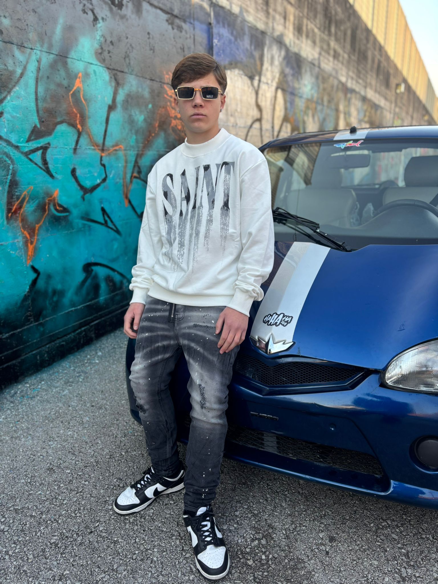 Felpa Junior Saint Bianca