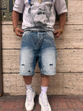 pantaloncino jeans  cristal