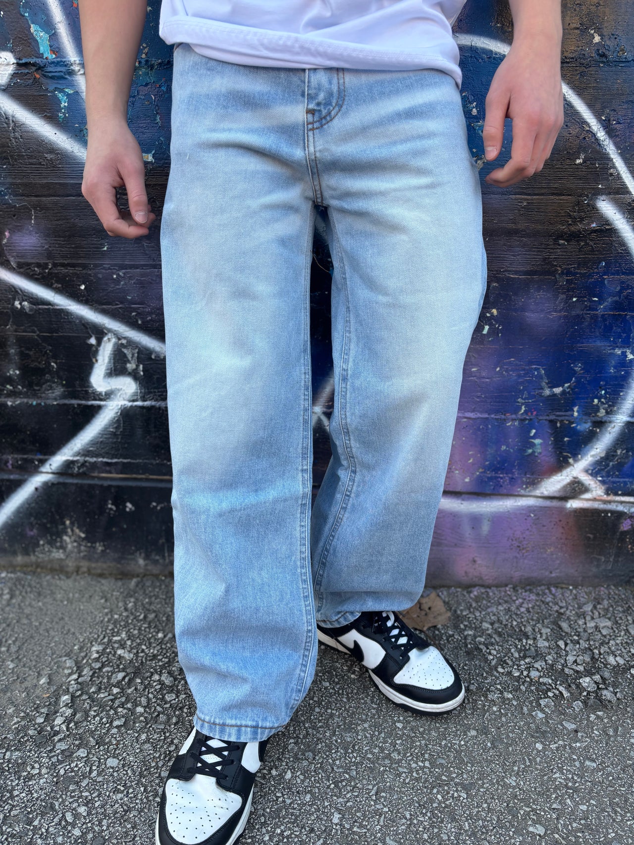 Jeans baggy basic Junior