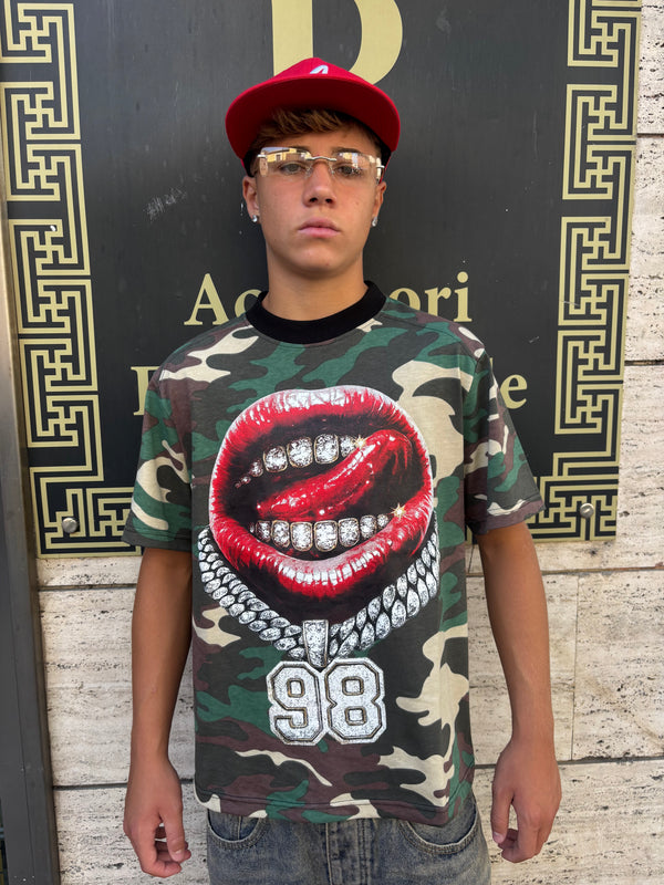 T-Shirt Junior War Lips