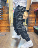 PANTALONE - BLACK CARGO