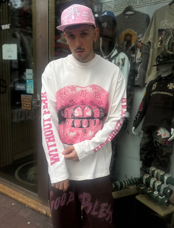 Longsleeve Kiss Pink
