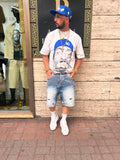 pantaloncino jeans  cristal