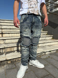 Jeans Modello Sabbiato Junior