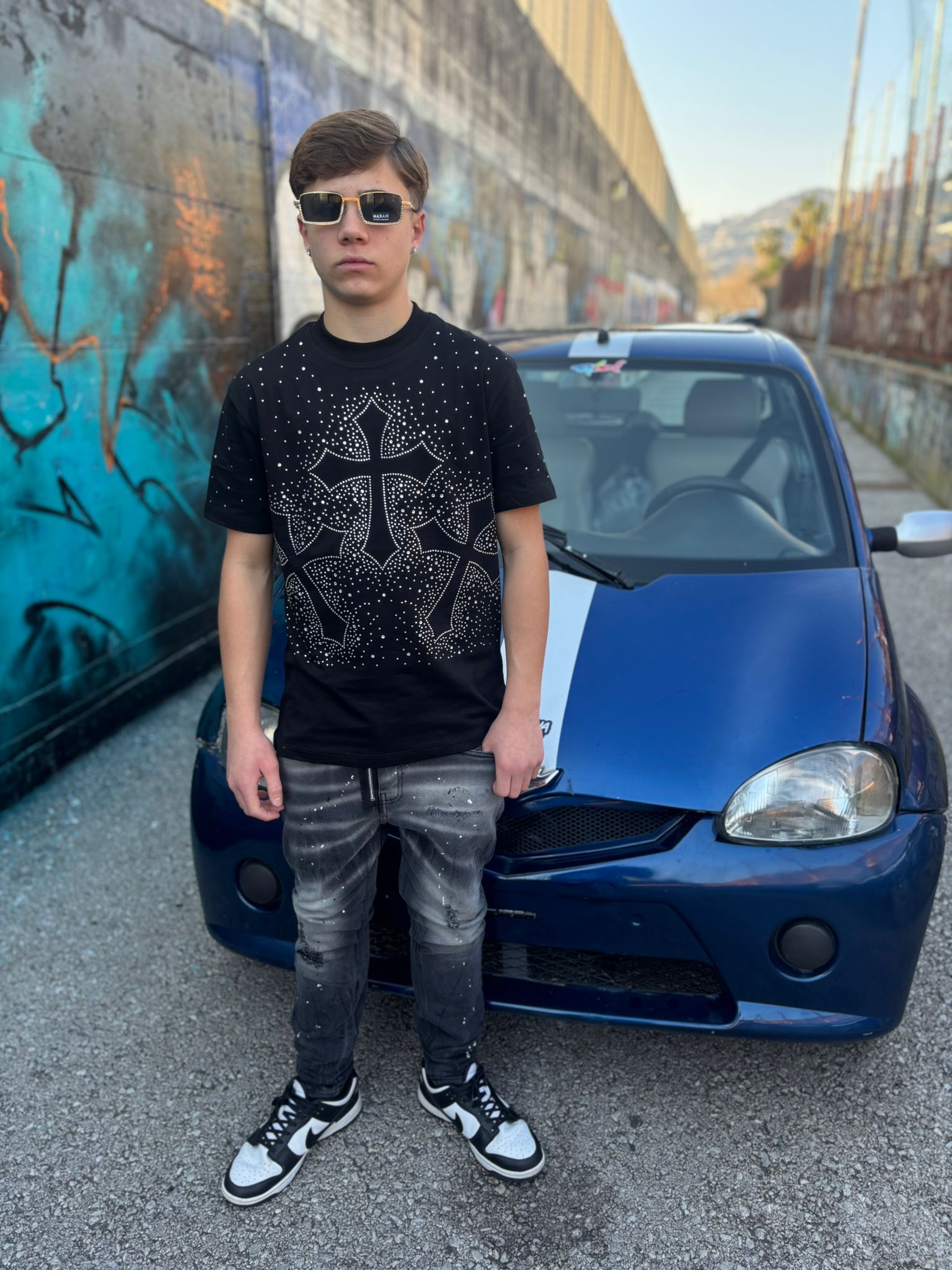 T-Shirt Junior Black Diamond