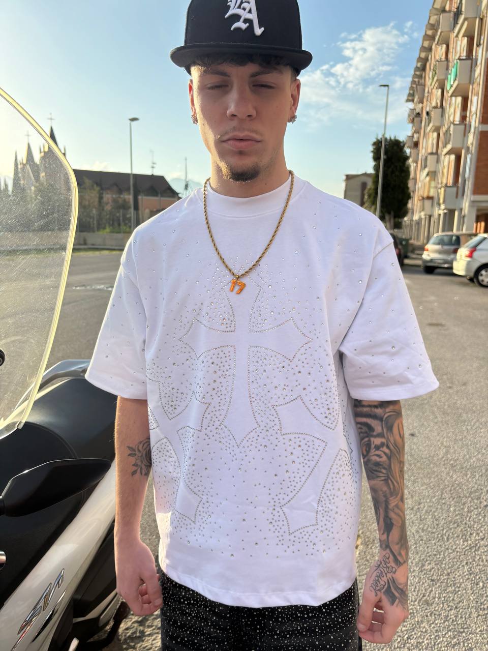 T-Shirt Cross Diamond